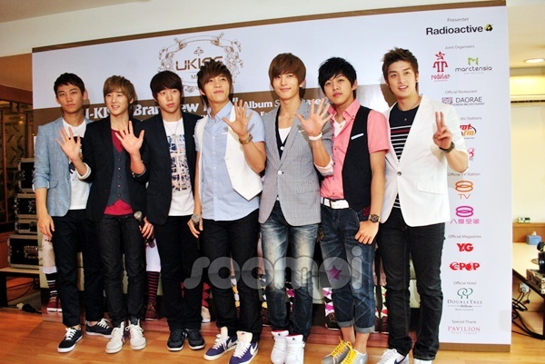U-KISS Holds Press Conference in Malaysia