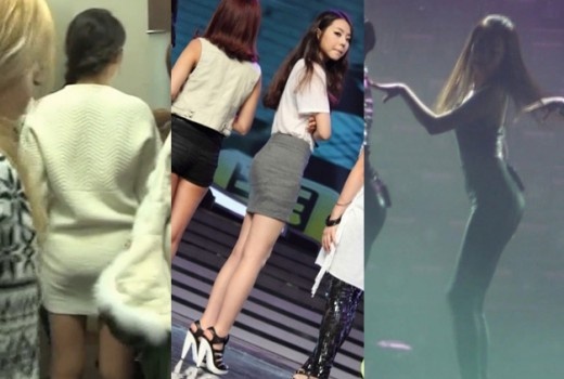 Wonder Girls’ Sohee’s Bum Sets Hearts Afire