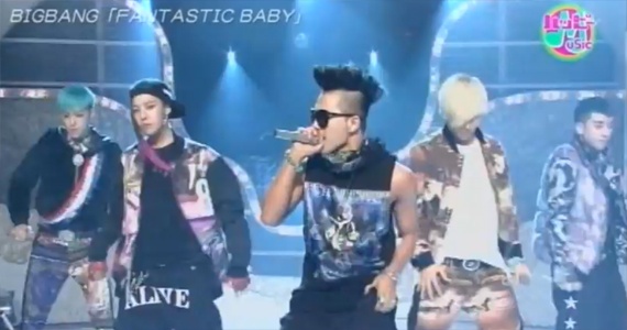 Big Bang on Happy Music Japan and MTV Czech