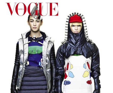 SHINee’s Minho and Taemin Are Cyborgs for Vogue