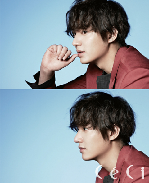 “City Hunter’s” Lee Min Ho Graces the Cover of “Ceci”