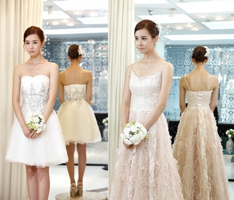 Lee Da Hae Looking Like a Goddess in a Lovely Wedding Dress!