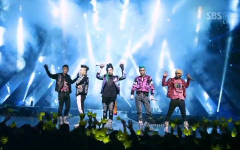 Big Bang Performs "Fantastic Baby" and "Bad Boy" on Inkigayo