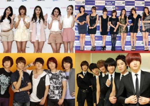 Kara, T-ara, Supernova, and FT Island to Appear on a Korean Food TV Program