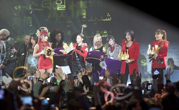 2NE1 at "MTV Iggy’s Best New Band In The World"