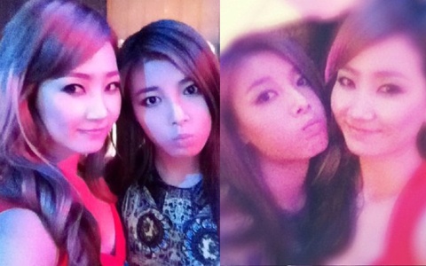 Wonder Girls Tweet Pictures of "Yebin" and "Yelim"