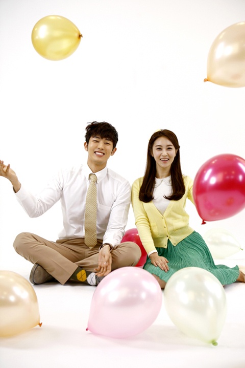 2AM Seulong and "Love Rain" Son Eun Seo’s Lovely Spring Couple Photo Shoot