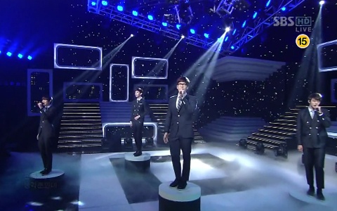 2AM Performs "I Wonder If You Hurt Like Me" on Inkigayo