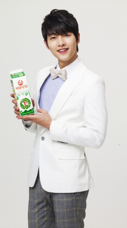 Song Joong Ki for Seoul Milk