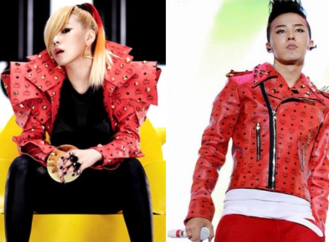 CL and G-Dragon: Matching Jackets?