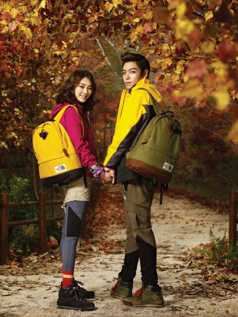 Big Bang’s TOP and Lee Yeon Hee’s Couple Stills for The North Face