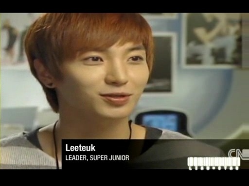 Leeteuk Updates Twitter about Recent CNNi Interview