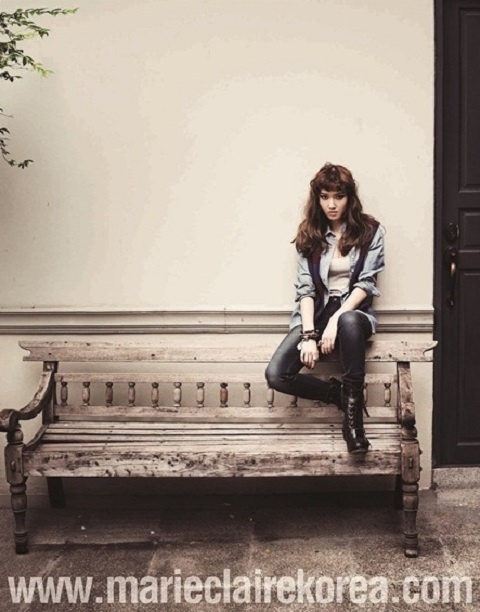 More Funky Photos of SNSD’s Jessica for Marie Claire Korea Released