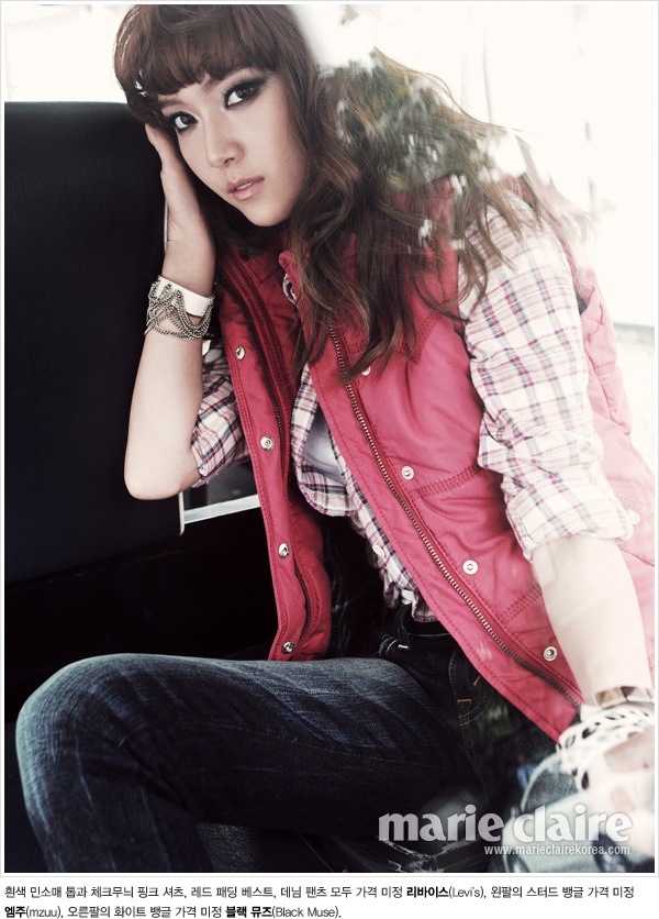 SNSD Jessica Shows Off Levi’s in Bangkok for Marie Claire Korea
