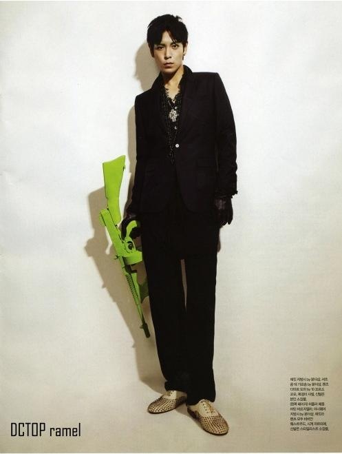 T.O.P Gets Creative