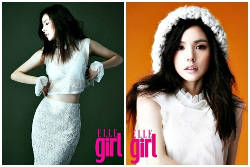 Min Hyo Rin Shows Her Dual Charms for Elle Girl