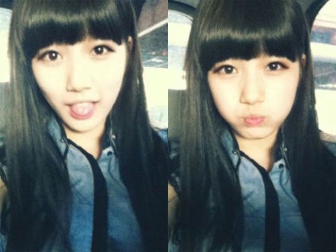 miss A’s Suzy Texts in her Sleep?