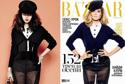 Who Wore It Better: Moon Chae Won vs. Heidi Klum