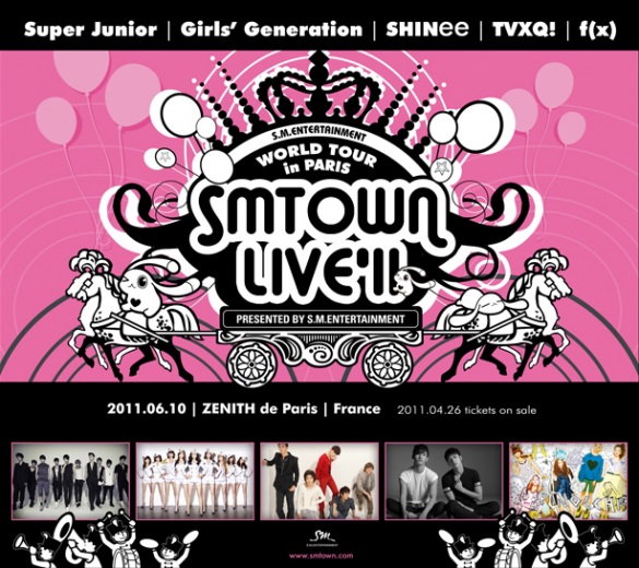 SMTOWN Live World Tour in Paris to be broadcasted on MBC