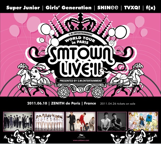 Popular French Newspaper Reports On SMTOWN Paris