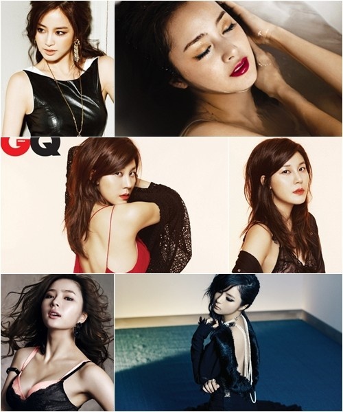 Kim Tae Hee, Kim Ha Neul and Shin Se Kyung Flaunt Their Sexiness