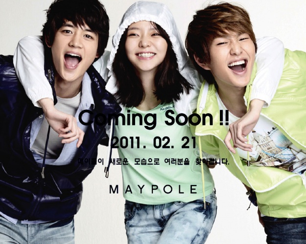 SHINee Become New Faces For Maypole In 2011