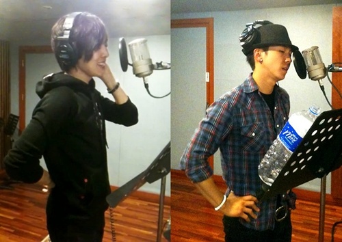 Brian Joo and Alexander Snap a Selca Together