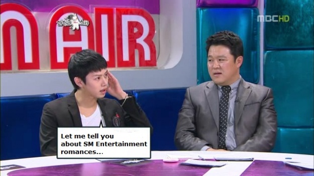 Heechul Talks about SM Love Affairs