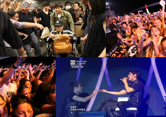 Lee Ki Kwang’s Strong Spirit and M-Live by CJ United Cube in Brazil