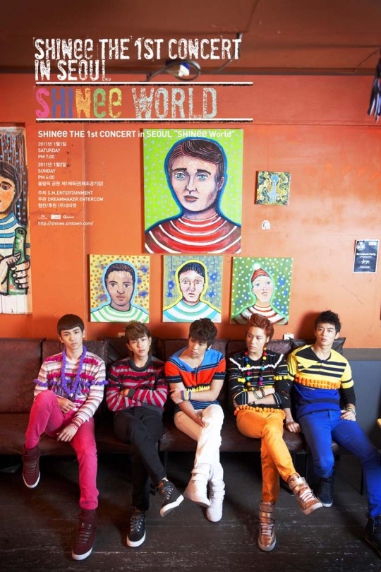 Official Promotional Poster for SHINee’s Solo Concert