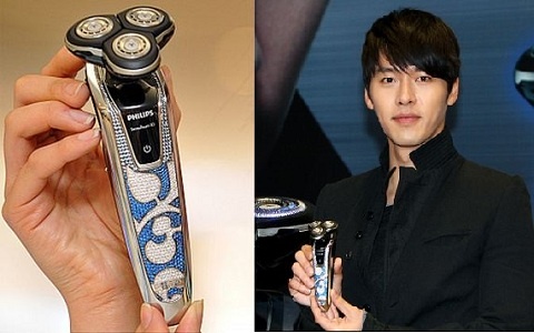 Stars and Fan Gifts: Hyun Bin’s Diamond-Studded Razor, Leeteuk’s Golden Mic, and More!