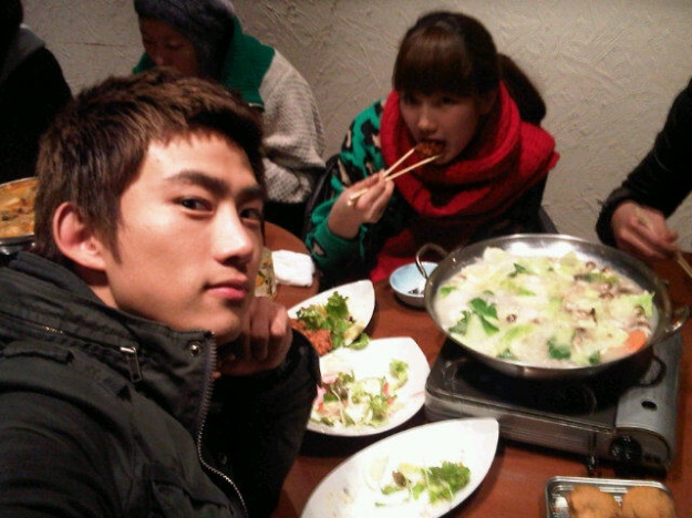 2PM’s Taecyeon Tweets His Dinner with Miss A’s Suzy