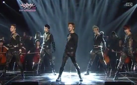 MBLAQ Performs "This is War" On Music Bank