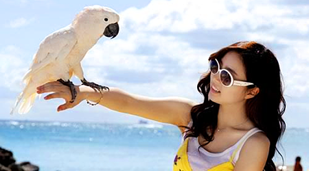 Shin Se Kyung In Hawaii To Shoot A Program
