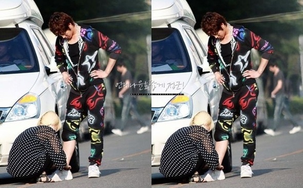 DBSK Yunho’s Personal Shoelace Tier?