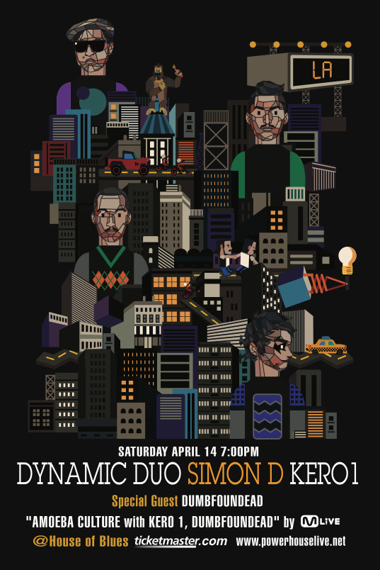 Win Tickets to See Dynamic Duo, Simon D, Kero One, and Dumbfoundead in LA!