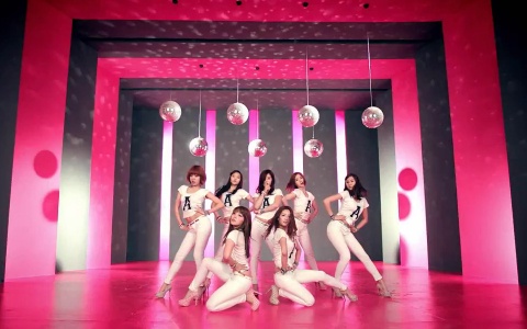 A Pink Makes Their Music Core Comeback Performance With "Hush"