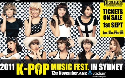 "2011 K-Pop Music Fest in Sydney" Ramps Up Promotions