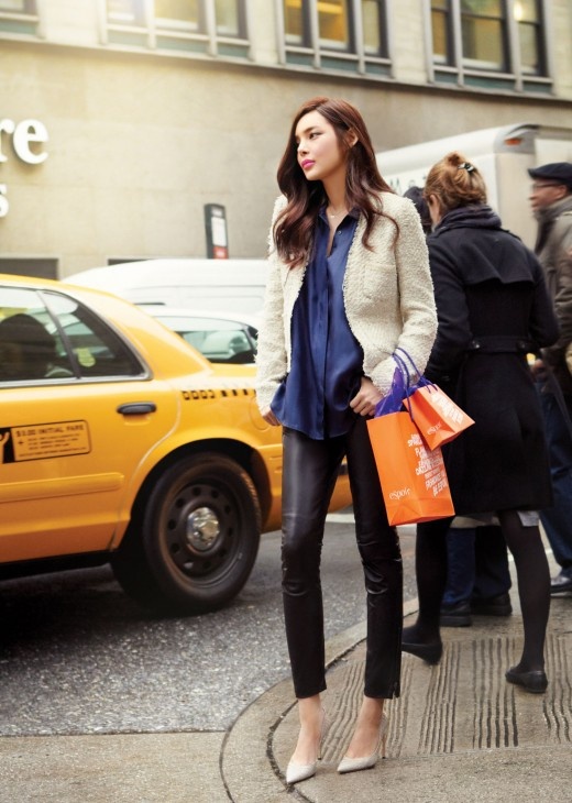 Park Si Yeon in an NYC Photoshoot