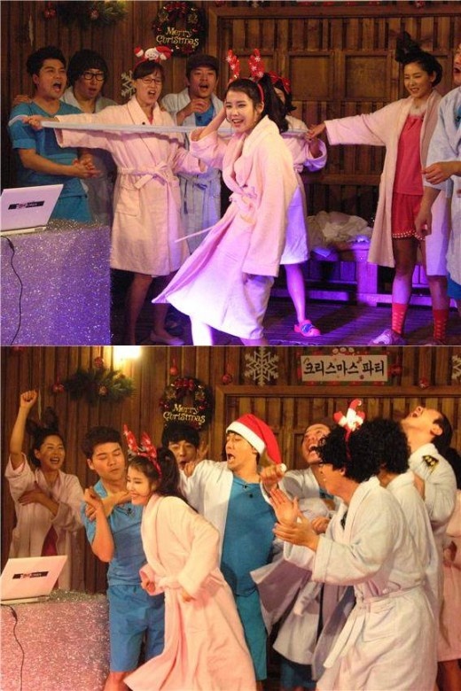IU Performs Sexy Dance for "Uncle Fans" on "Happy Together 3"