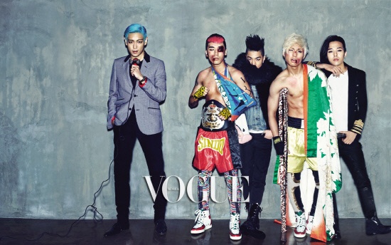 Big Bang’s "Boxing" Photoshoot for "Vogue Korea"