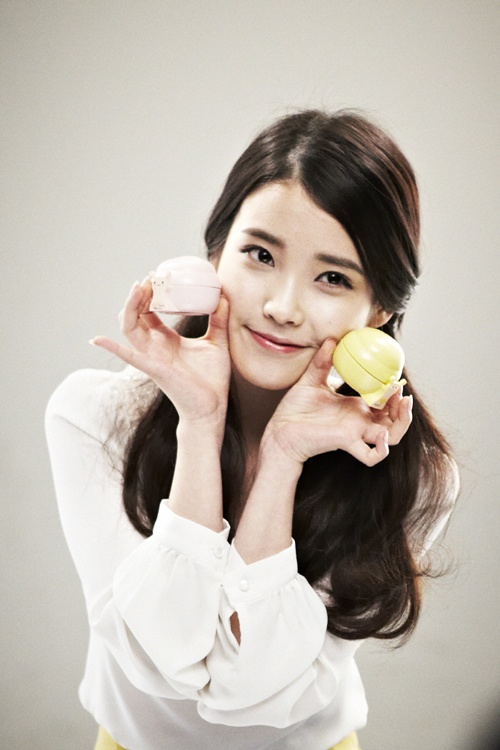 BTS Photos from IU’s "The Saem" Cosmetics CF