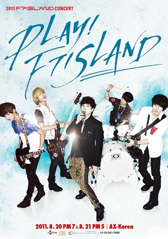 F.T. Island Prepares for “F.T. Island’s 2011 Asia Tour PLAY FTISLAND" Tour