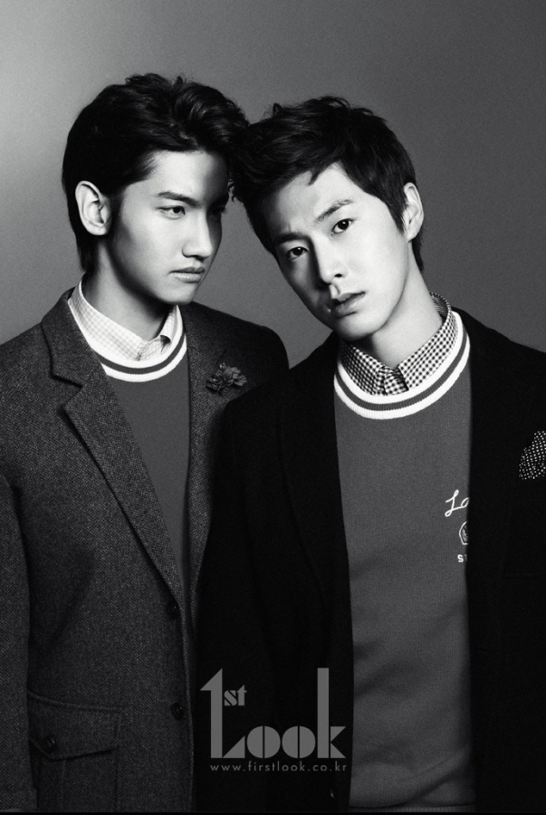 DBSK is the “Beautiful Duo” for 1st Look