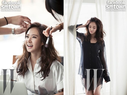 Girls’ Generation’s Yuri Displays Classy Sexiness for "W" Magazine