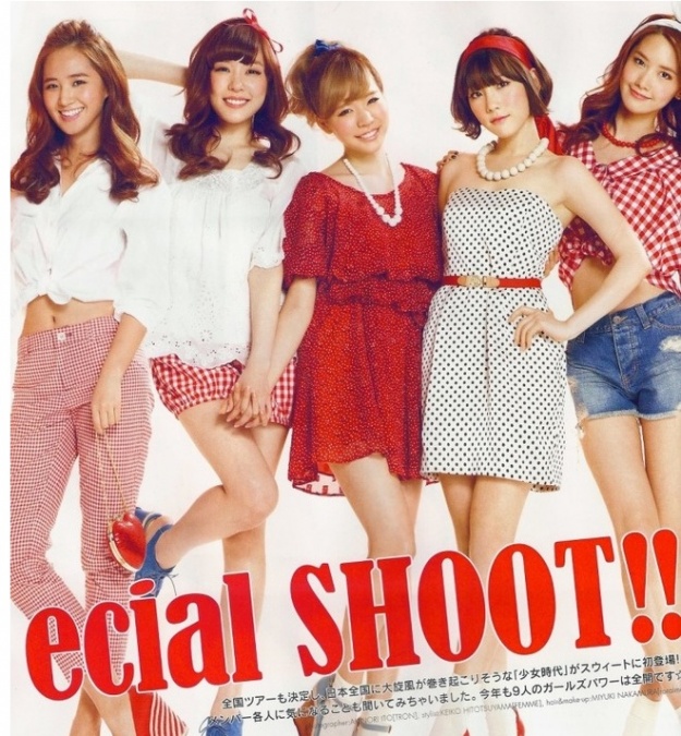 SNSD’s Retro Photo Shoot