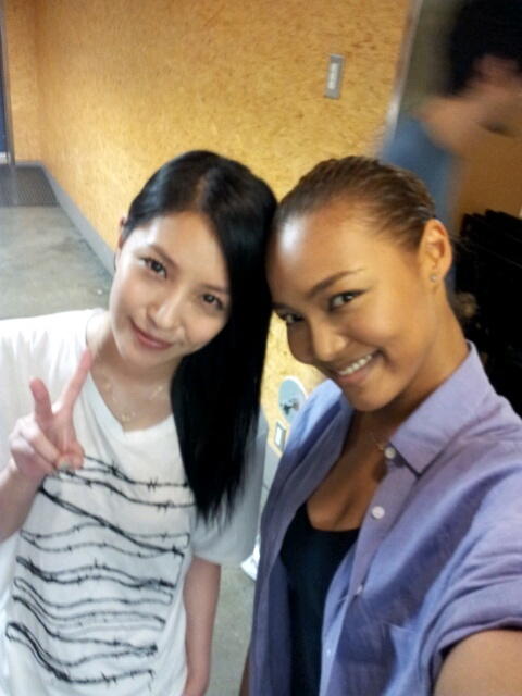 BoA Meets Up with Crystal Kay
