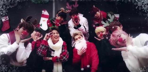 UP10TION revela video de práctica versión navideña de “Catch Me”