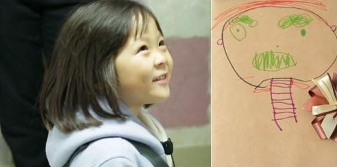 Sarang saca su artista interior en “The Return of Superman”