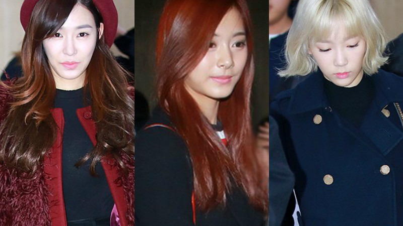 Girls’ Generation y TWICE impresionan con su invernal moda de aeropuerto